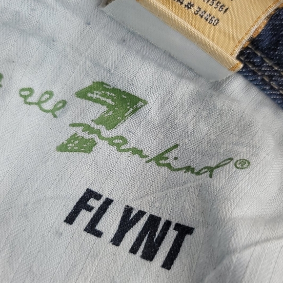 7 for all mankind Bootcut Flynt jeans 30 Low RIse - Picture 11 of 13